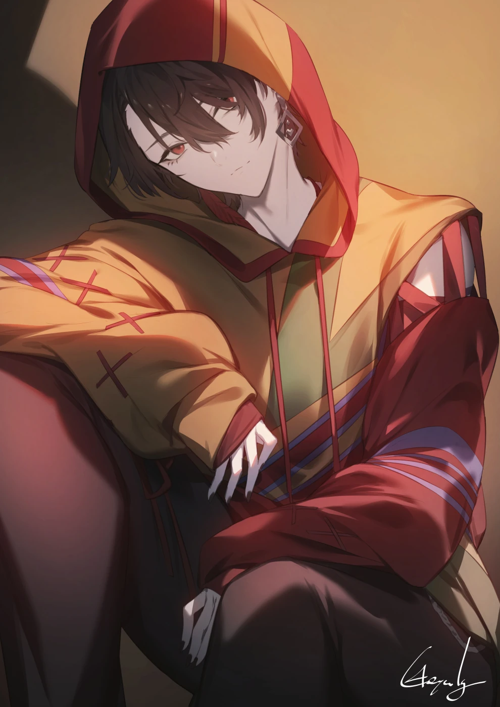 Streetwear Outfit Illustration<br>by Genyaki