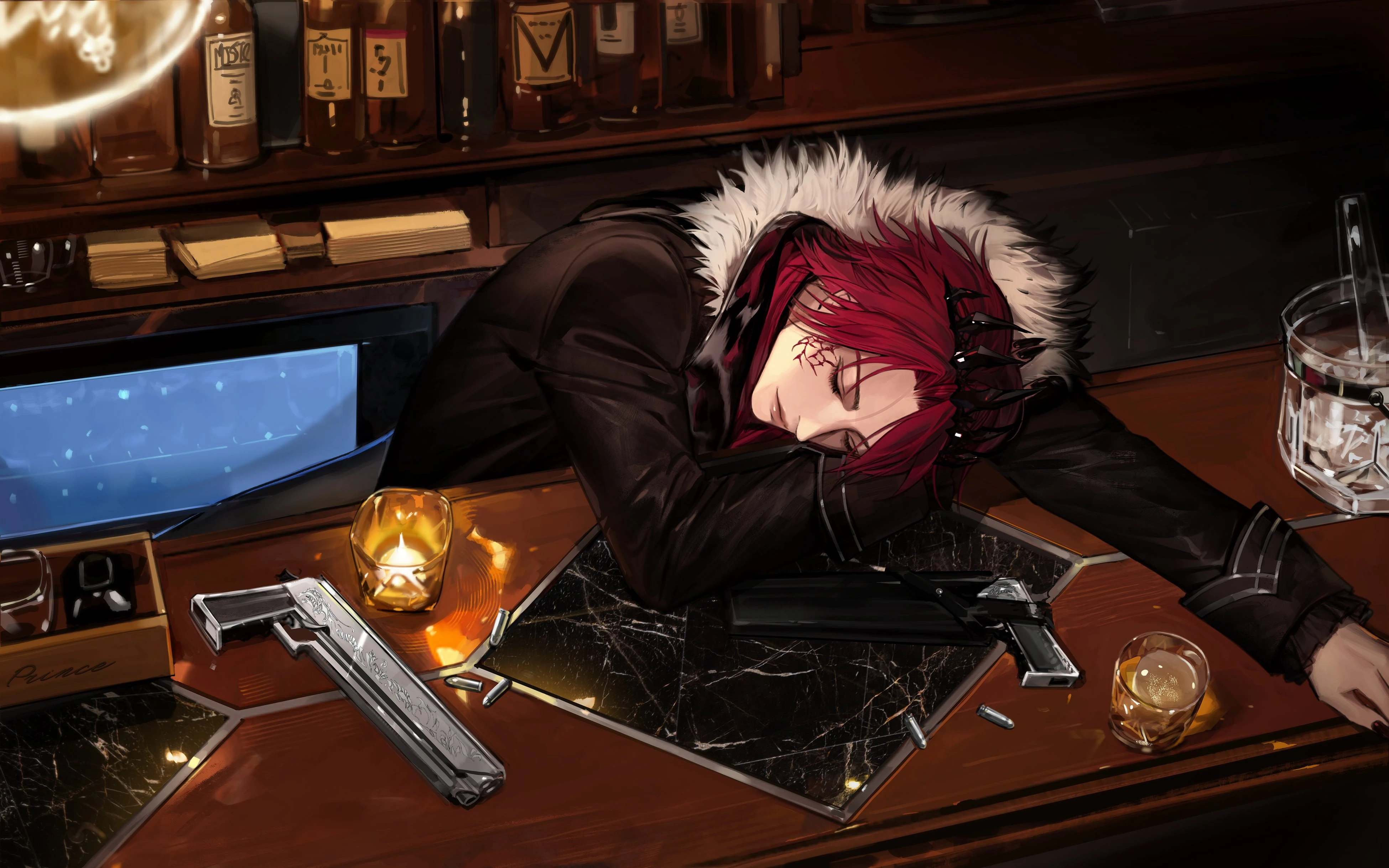 Ending Screen Illustration<br>by Wzeck