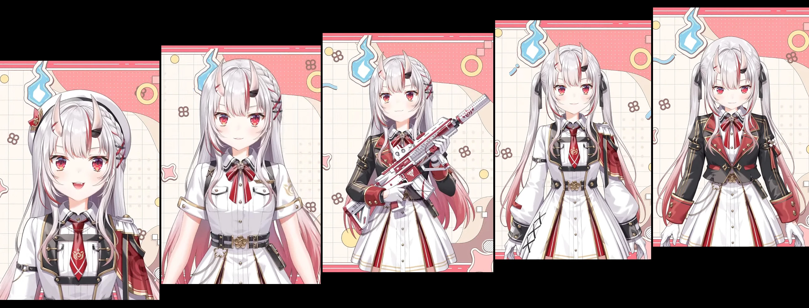 Seventh Costume Variants