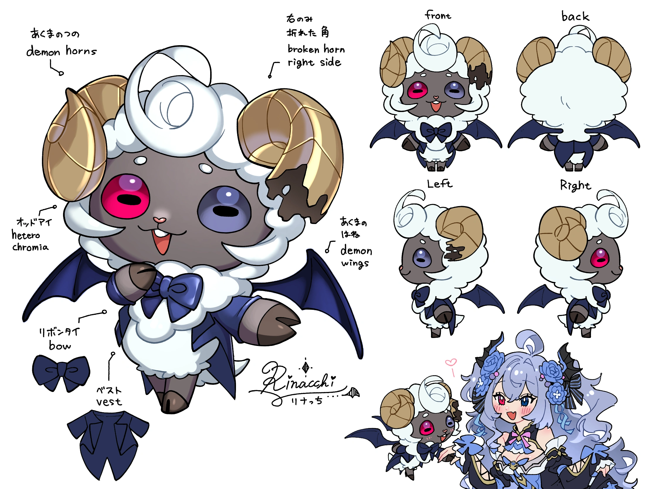 Revamped Rinacchi Reference Sheet