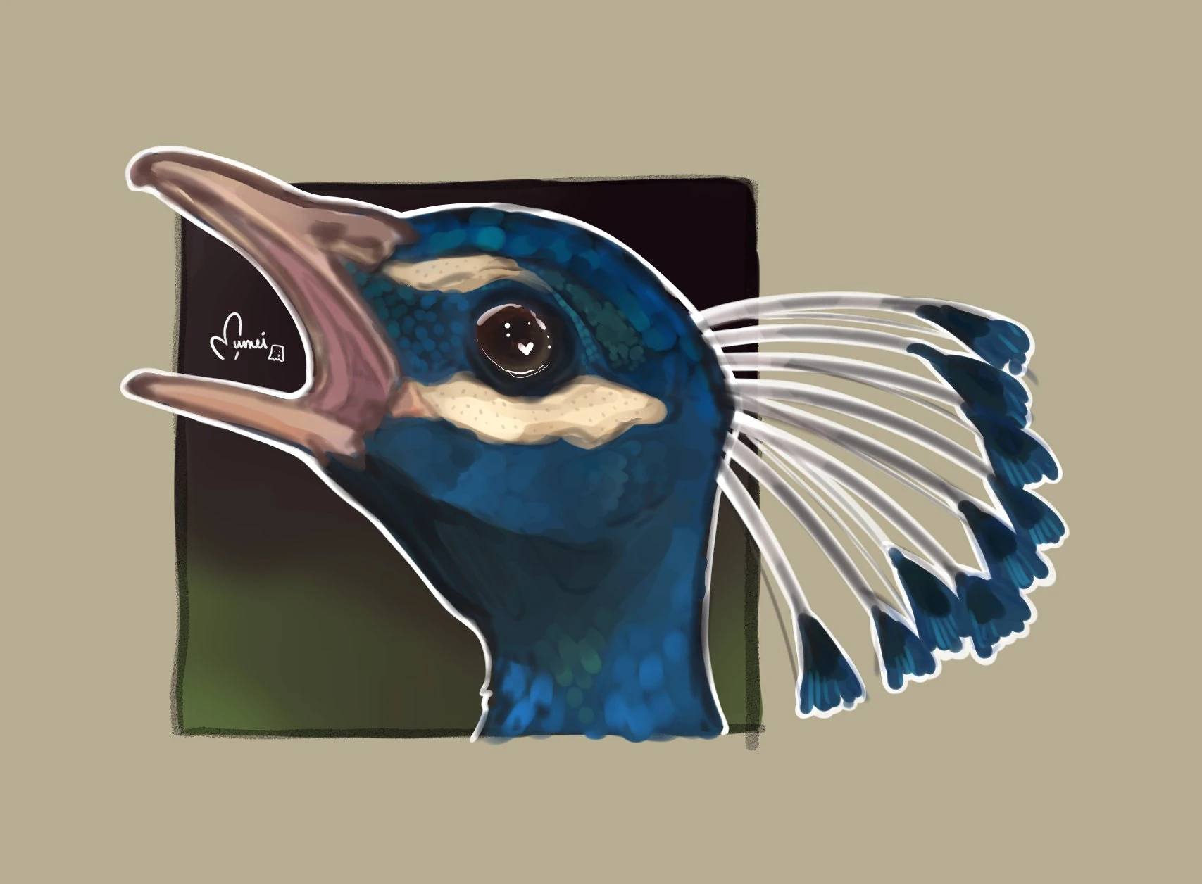 Peacock Reine<br>by Nanashi Mumei