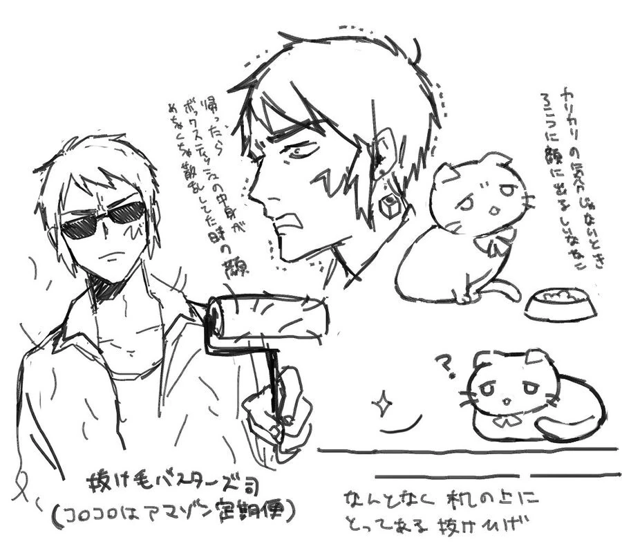 Tenkai Tsukasa and Neko Yuika<br>by [https://twitter.com/yamanawosuke/status/1188387968878174208 Yamanawosuke]
