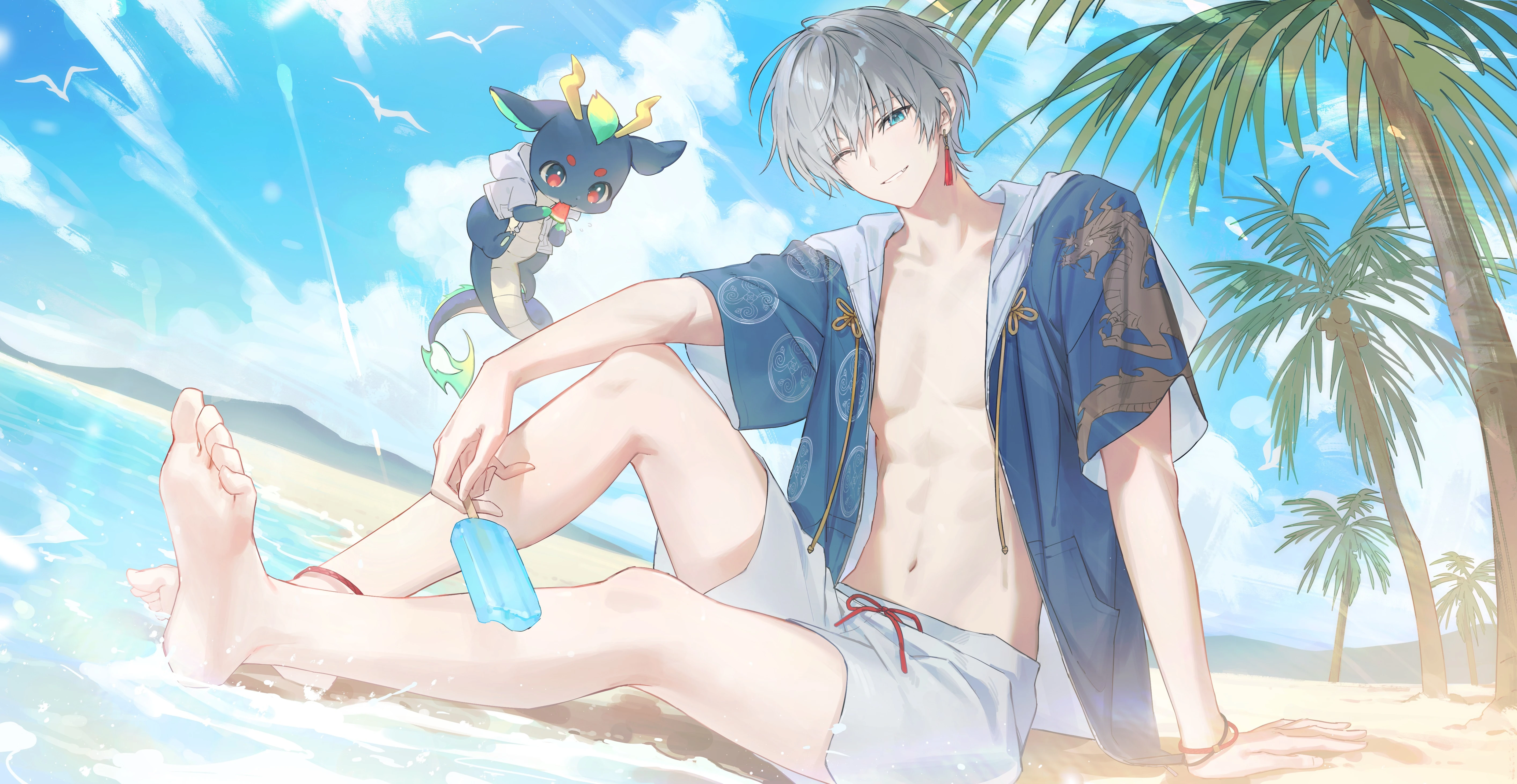 Yuki summer art 2025 art by Spe_531