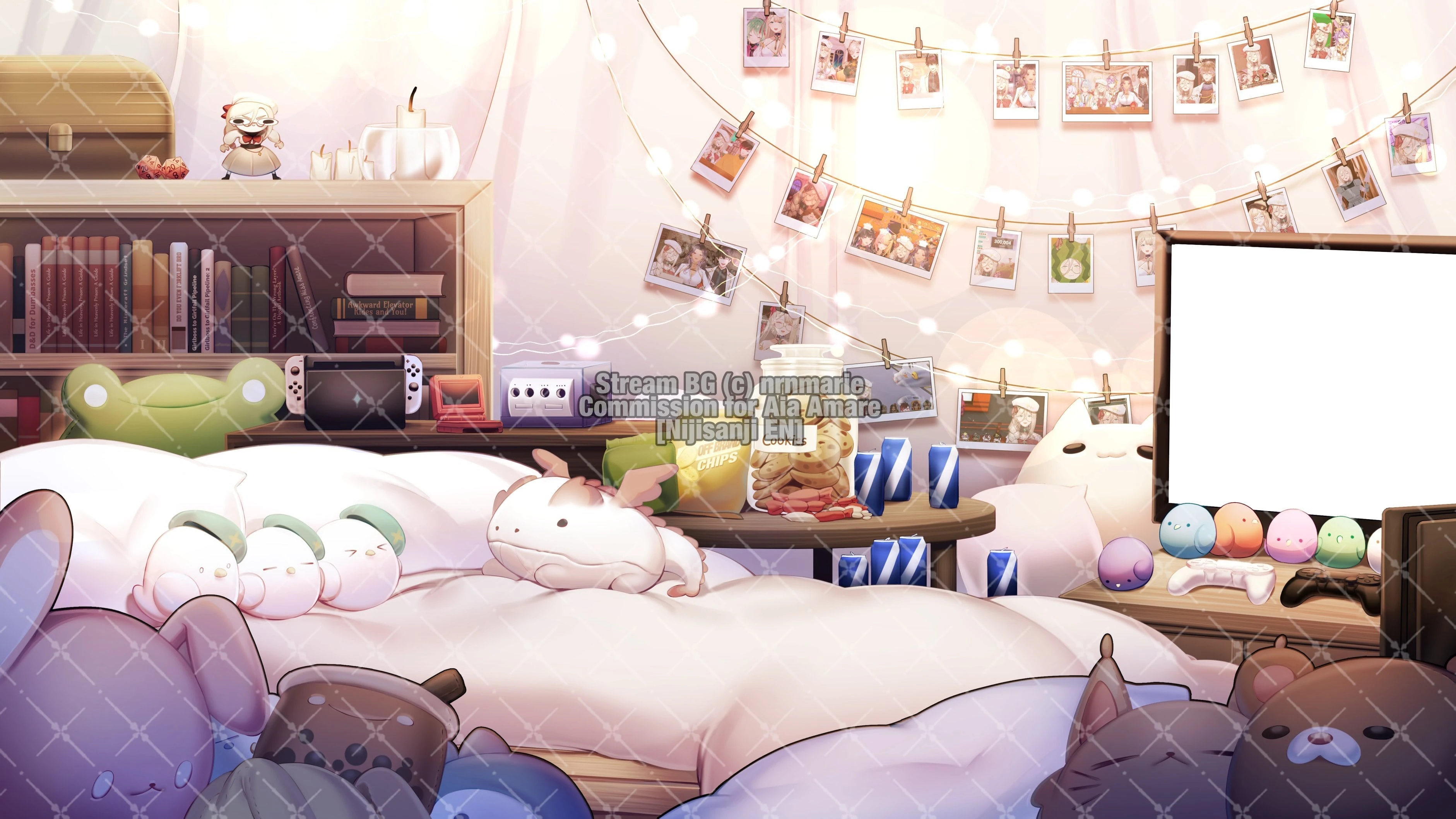 Pillow Fort Room Background (Day Version) by Marie