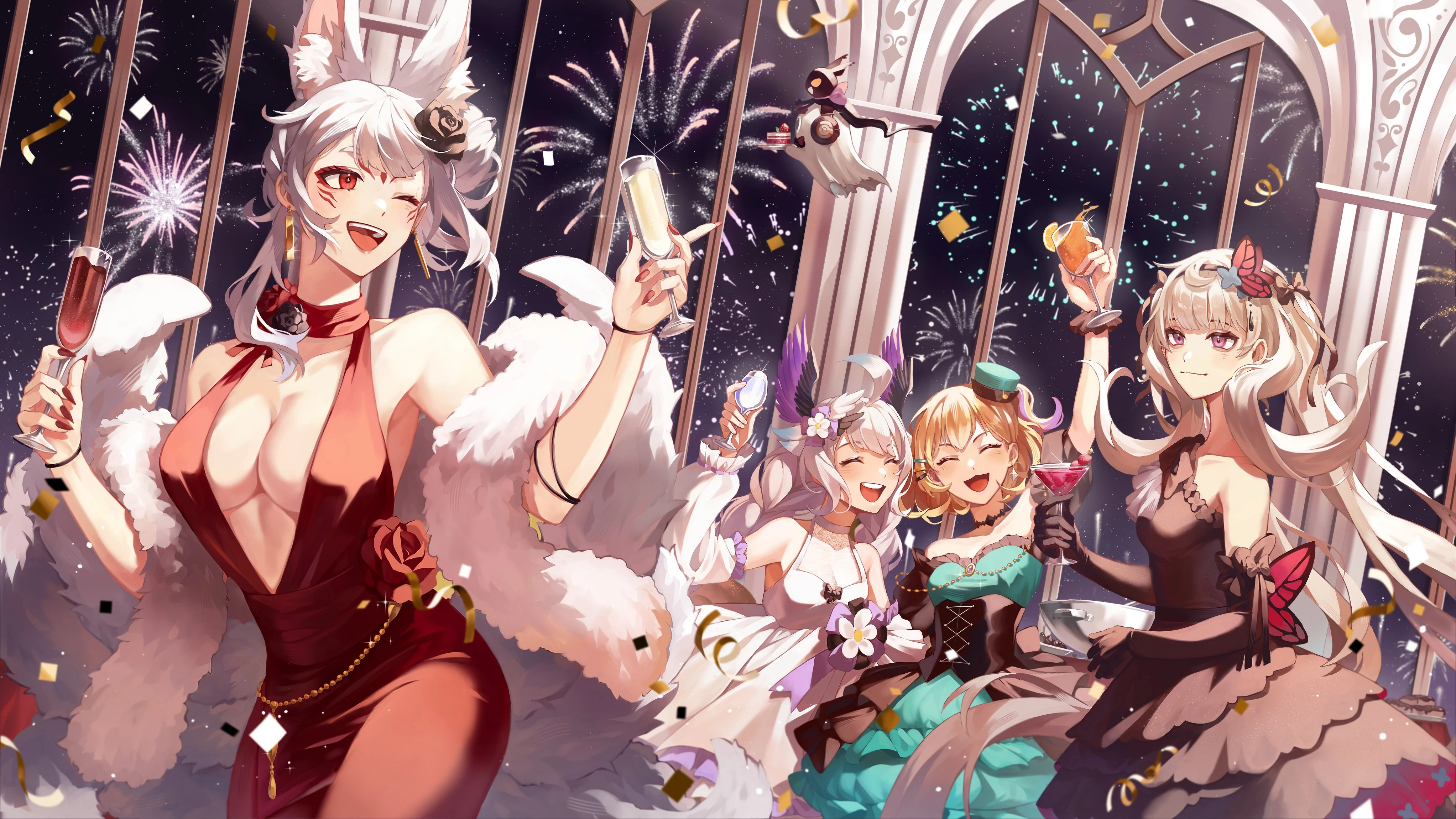 Ethyria 1st Anniversary Unofficial Visual Gift Illustration by Akemono