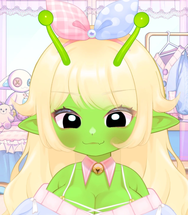 Grem Lili as an Alien