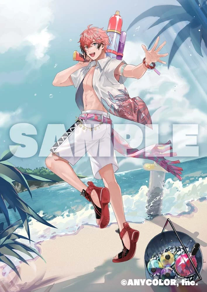 NIJISANJI SUMMER COLLECTION 2023 Illustration<br>by Kunimitsu