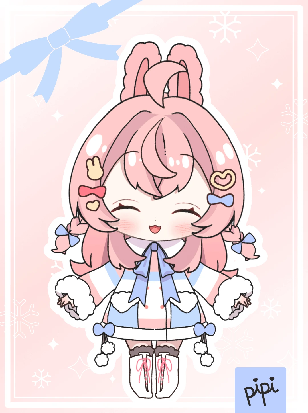 Holiday Chibi Model<br>by Amanogawa Shiina