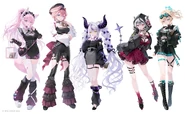 Valentine's Day 2024 Merch Secret Love-Token holoX by Hakanashi
