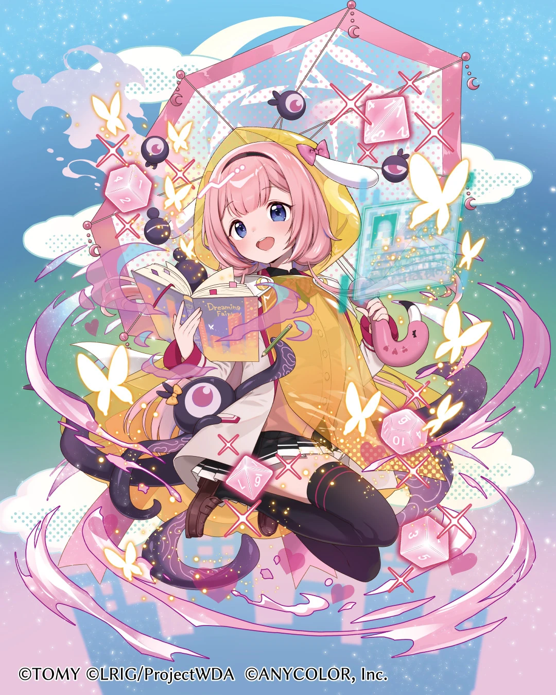 Sango Card for the WIXOSS booster pack "Nijisanji DIVA" by Kanyapii