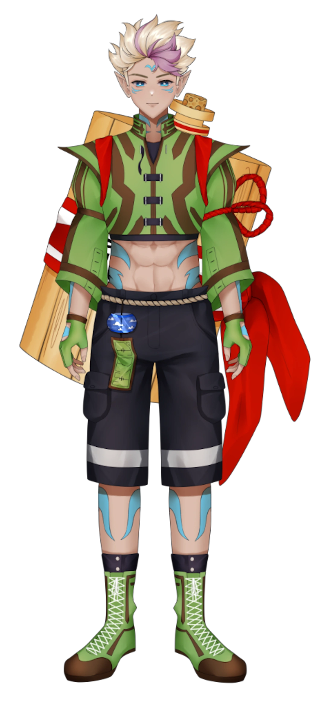 Afress V2 Full Model - Art/rigging by Elisaine