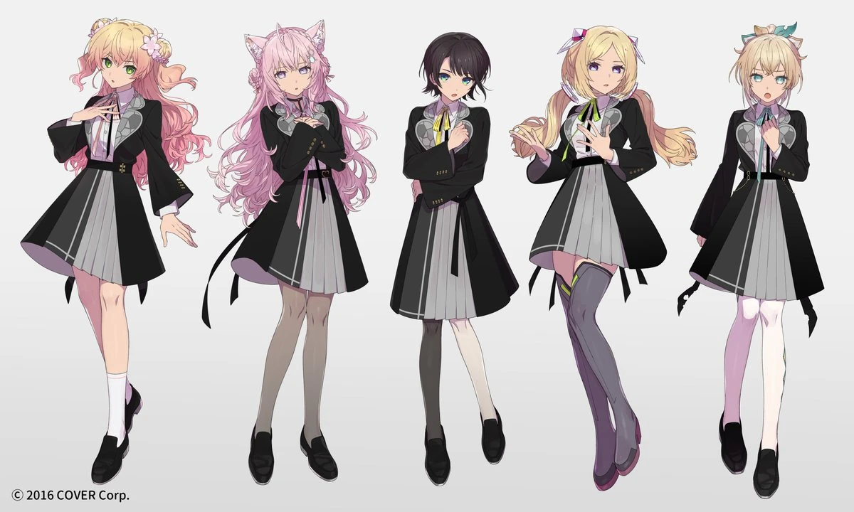 Unknown Mother Goose Character Illustrations<br>by Tekatori