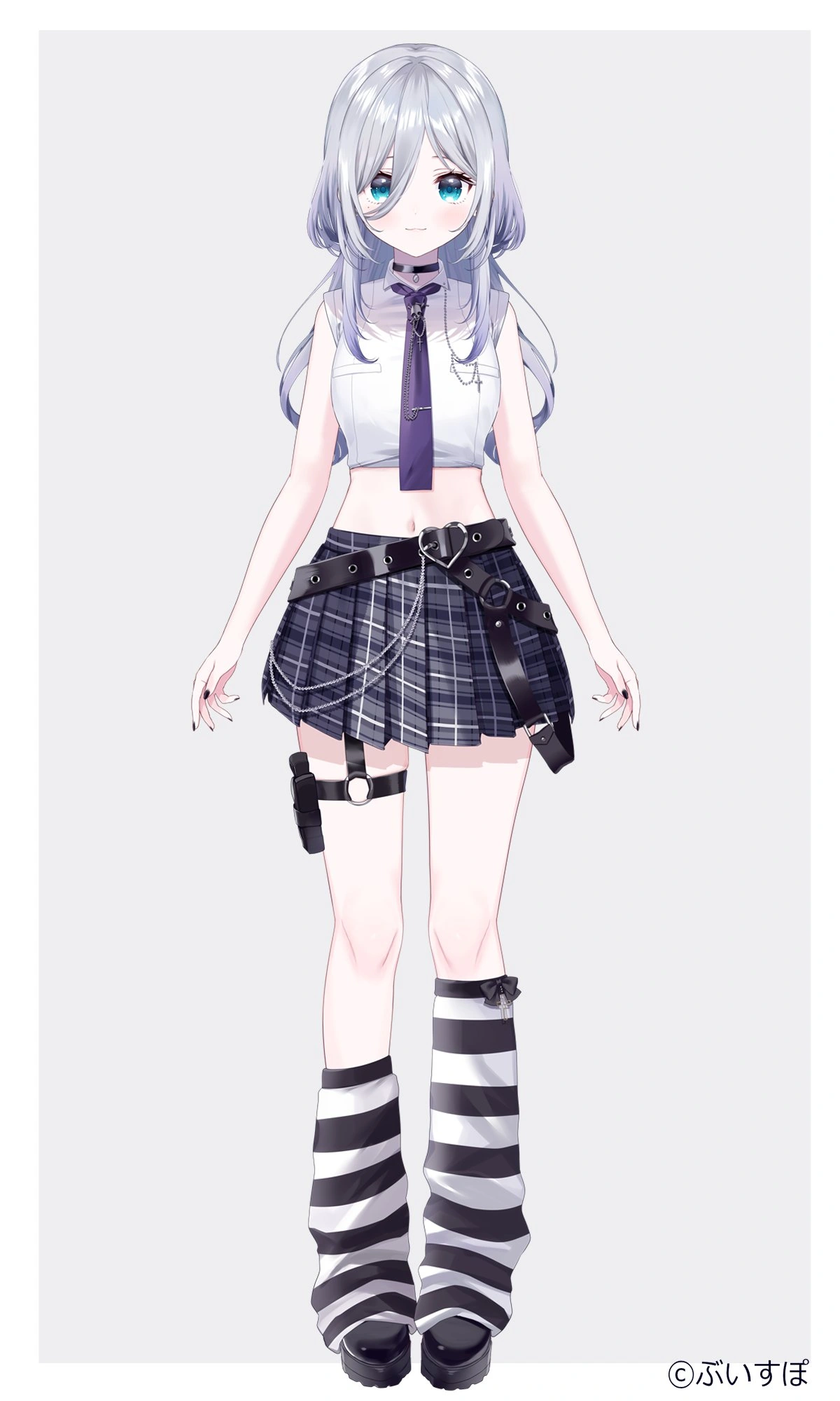 2nd Outfit Remake (Uniform)<br>Full Body Without Coat and Hat