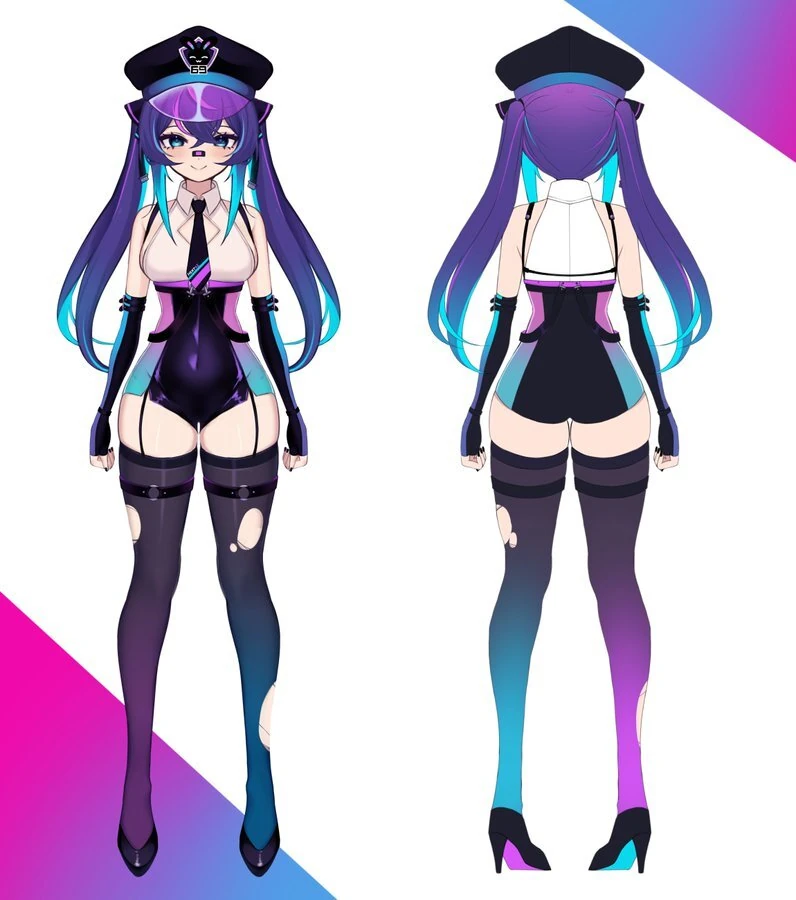 Lewd Cadet Mel Concept Design by fish