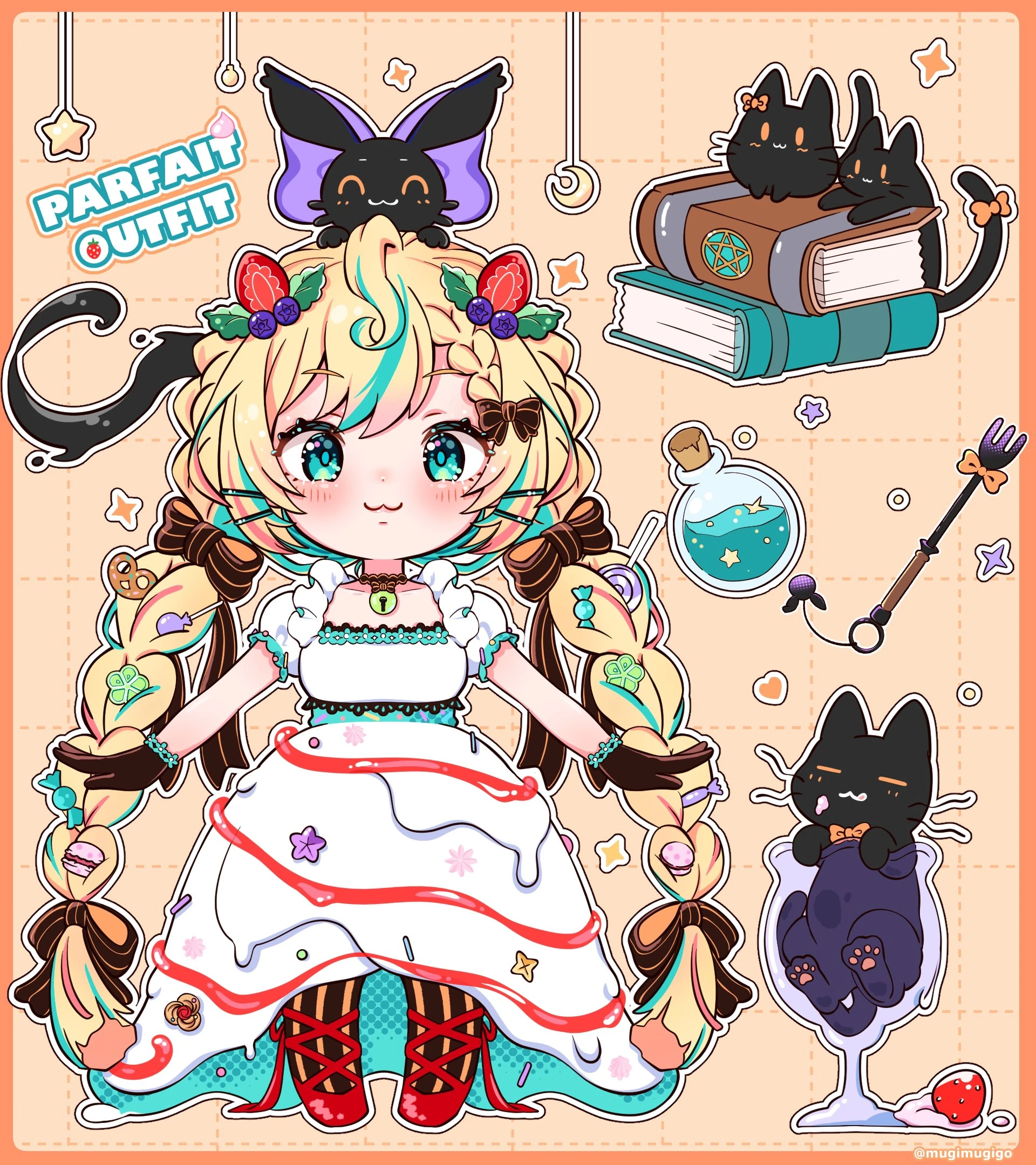 MAGIC IS ALL AROUND Outfit Design<br>by Mugicha