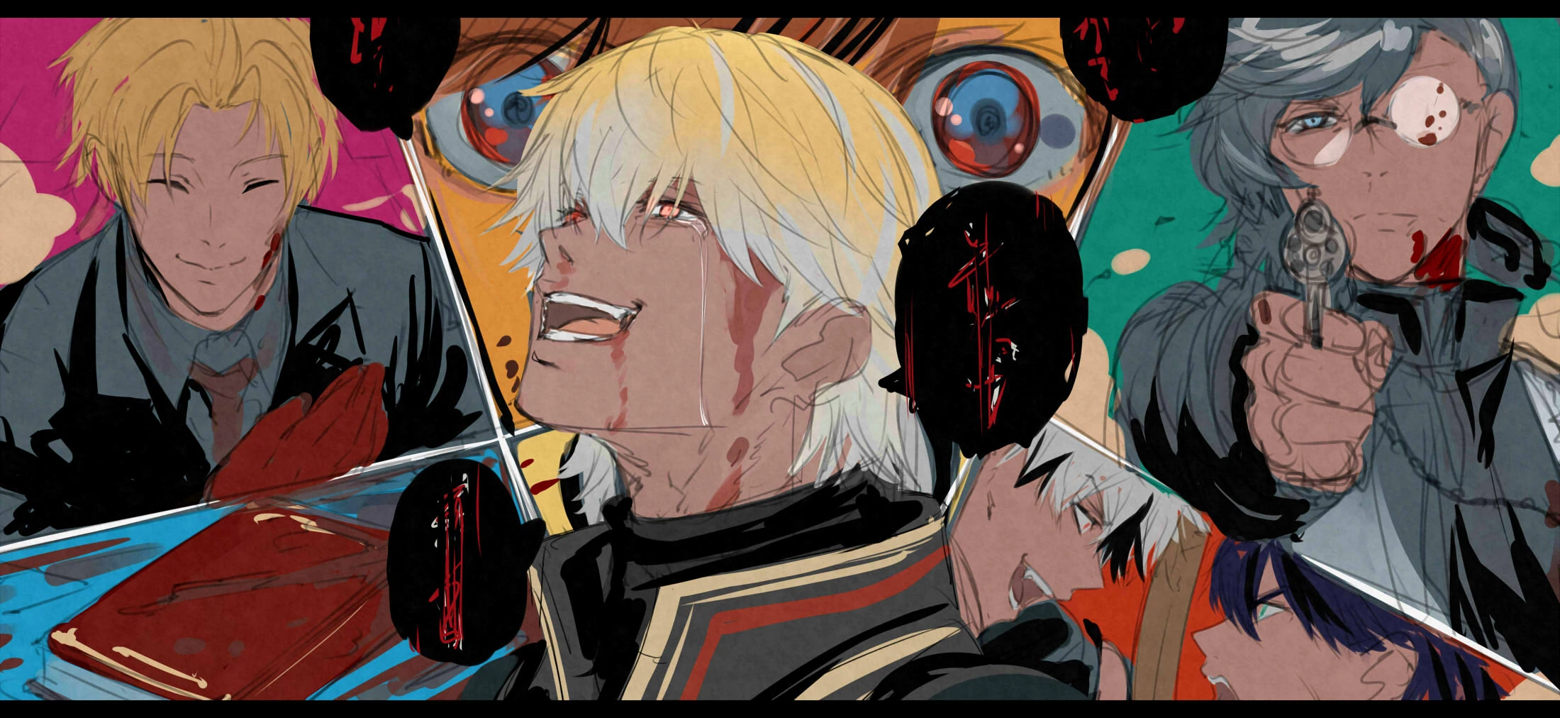 NIJISANJI Liver Delusion Tournament Illustration<br>by Issiki