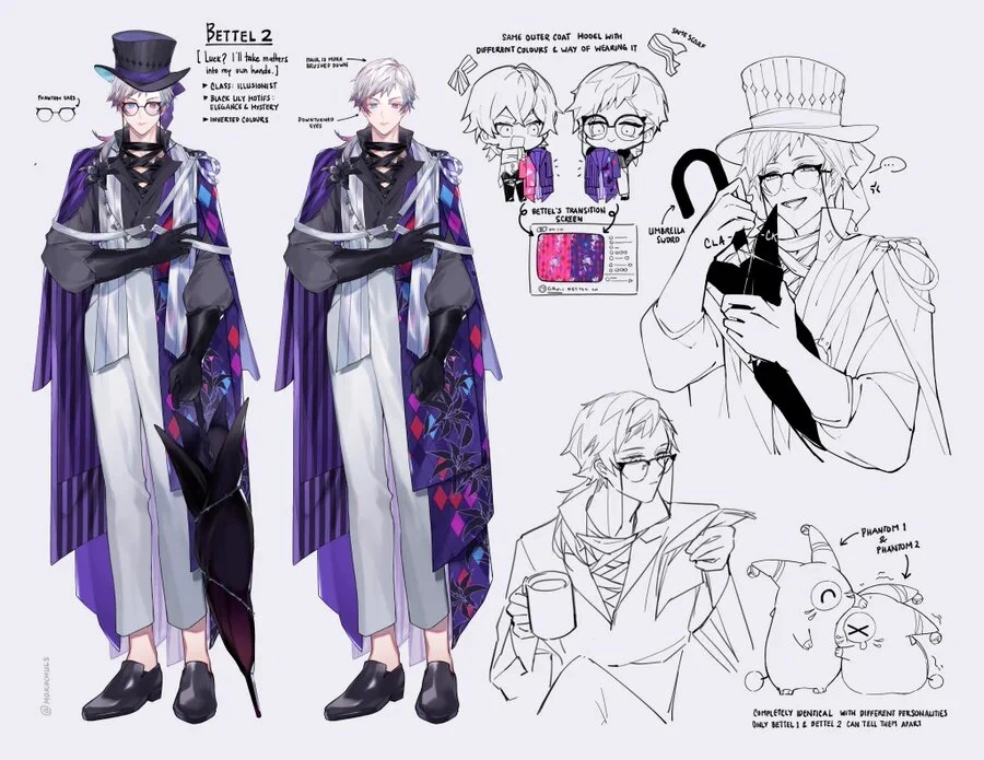 Bettel 2 Reference Sheet by Chul