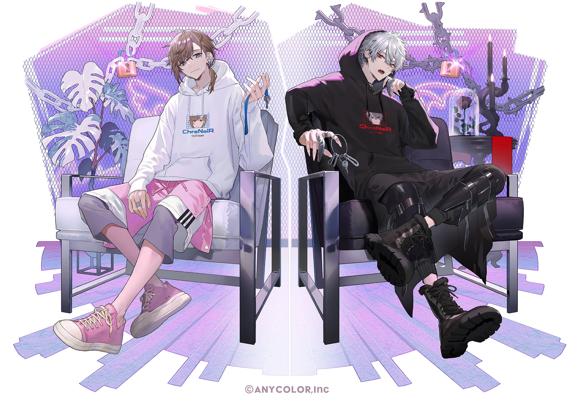 ChroNoiR x vaultroom Illustration by Lowro