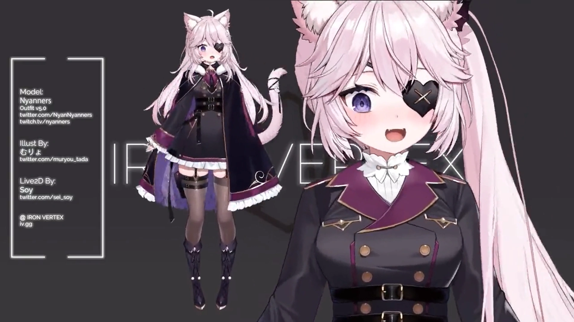 Commander Cat - Nyanners ref by sei_soy