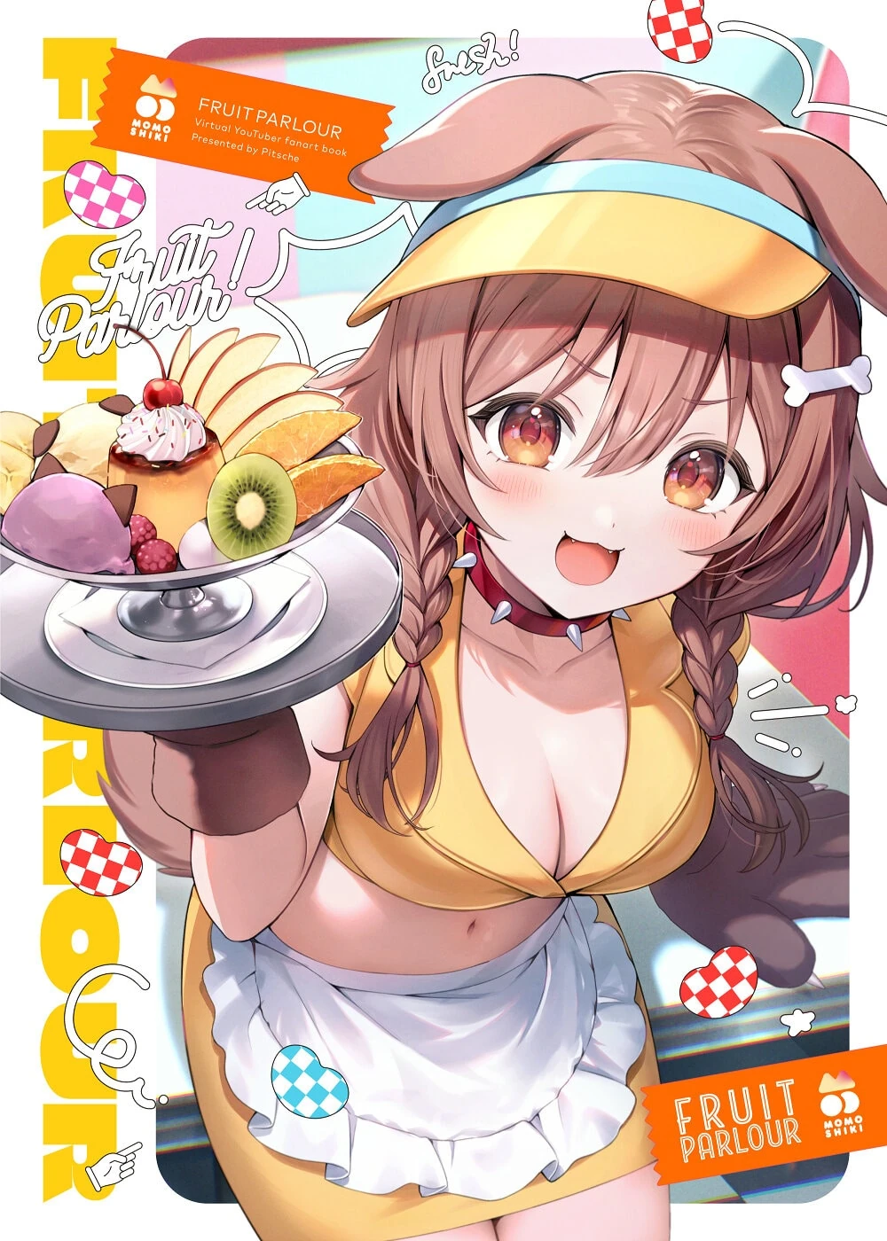 FRUIT PARLOUR Artbook Cover Illustration<br>by Momoshiki