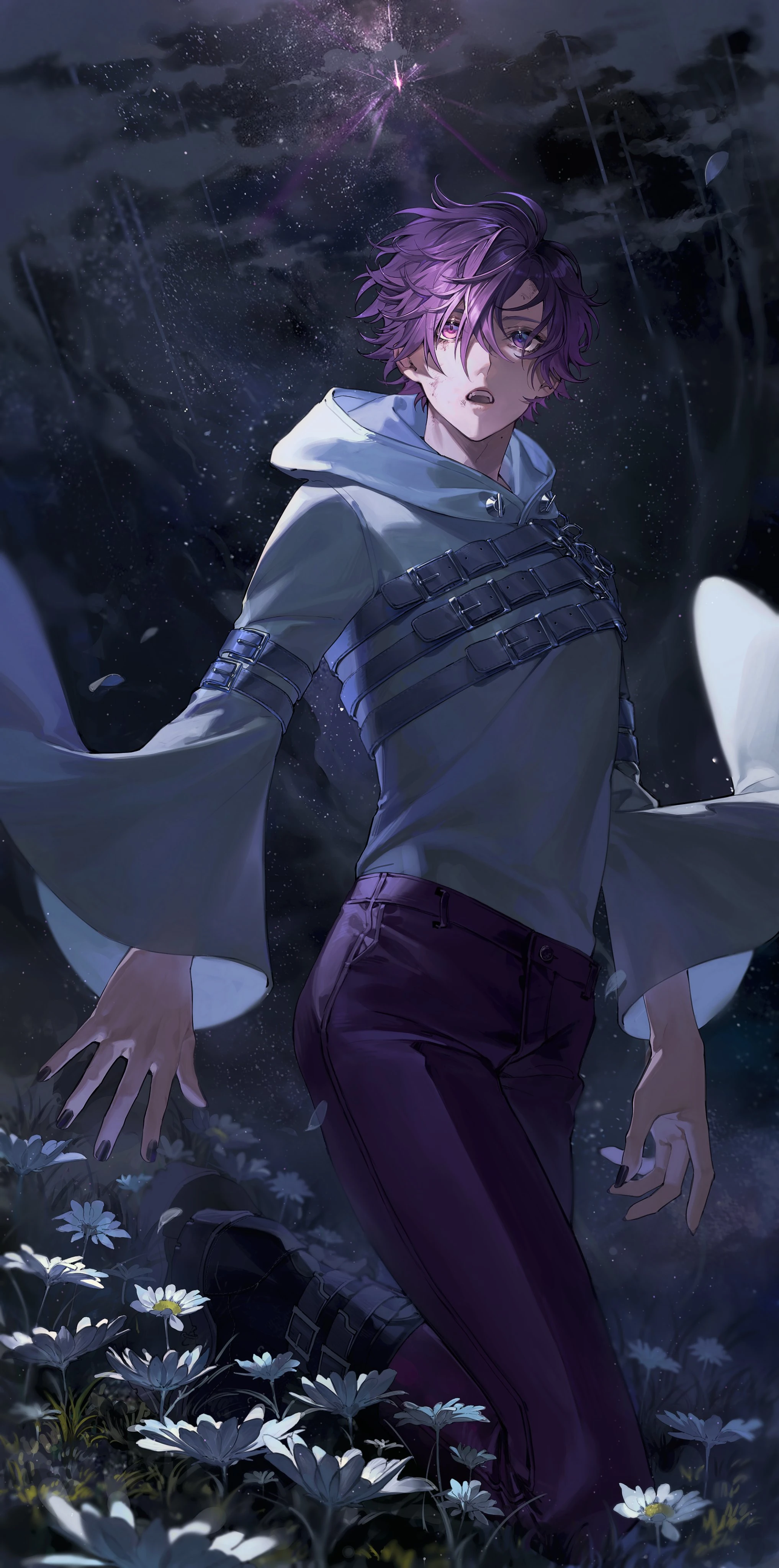 Uki without his jacket by KiKi