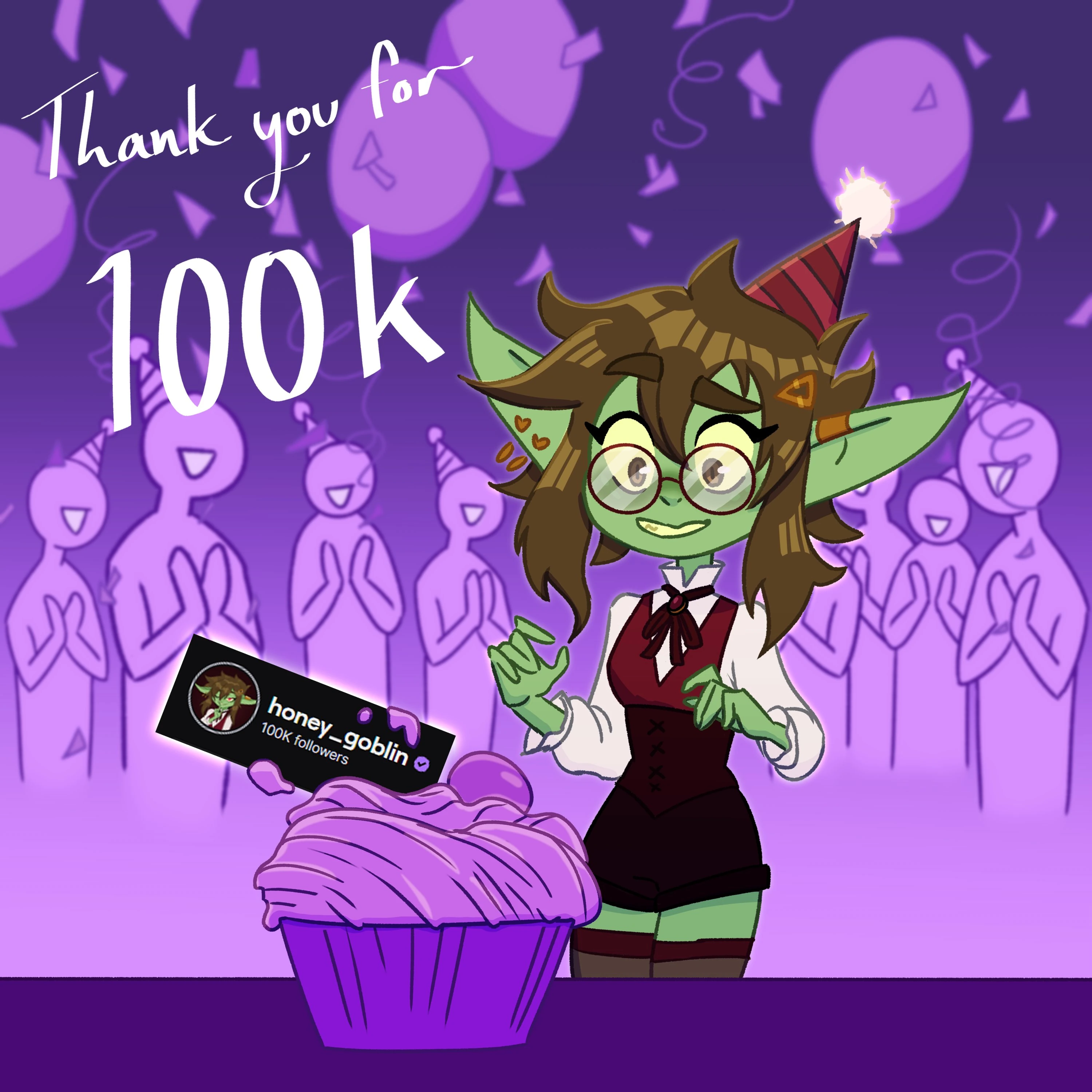 100,000 Twitch followers milestone