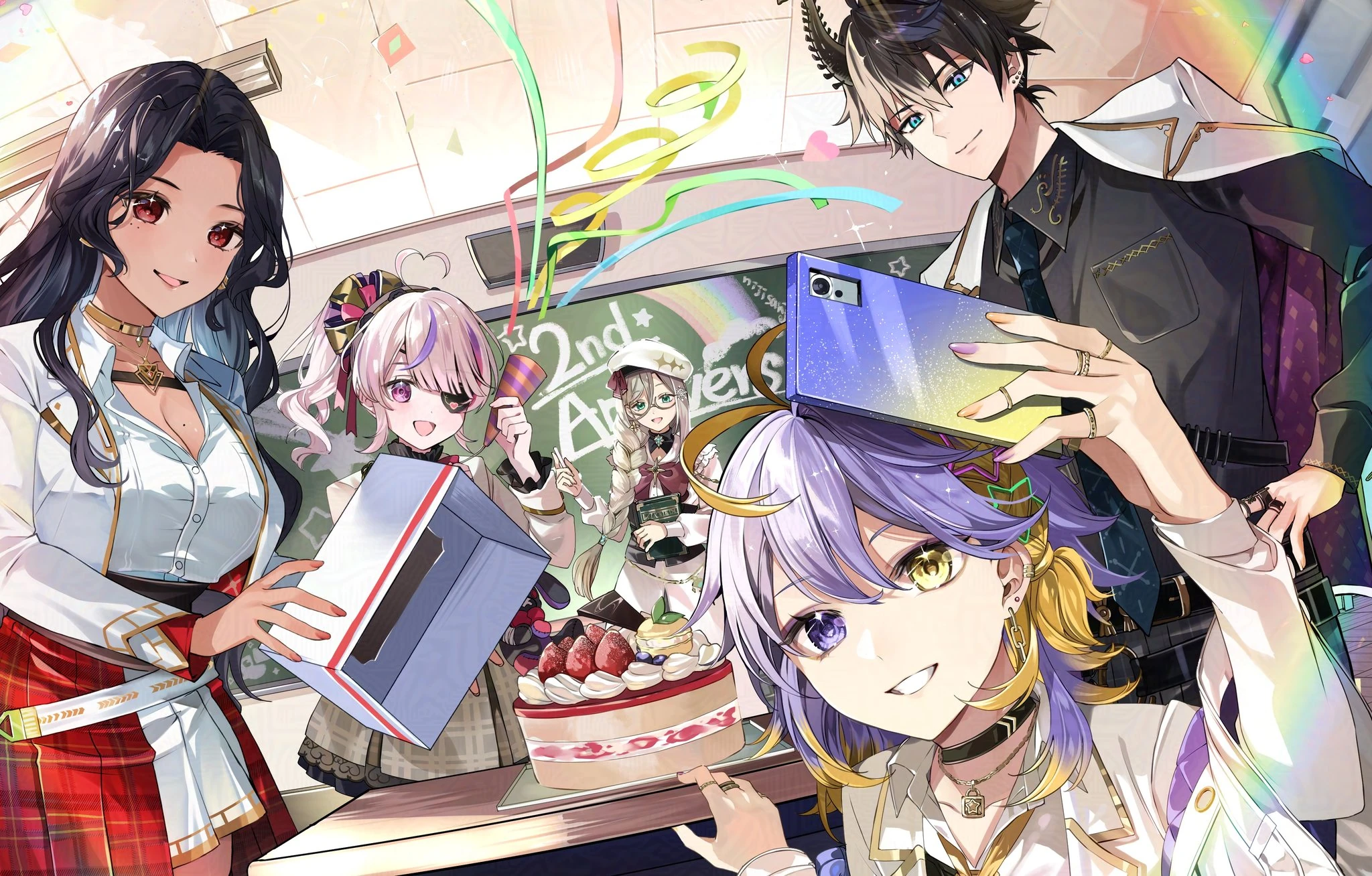 ILUNA 2nd Anniversary Illustration<br>by Syunka