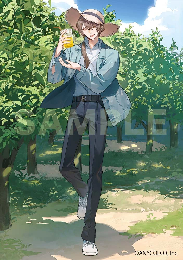 Kagami Hayato x Okinawa Shikuwasa Honpo Illustration by tonoshi