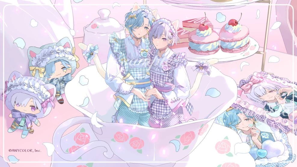 Kimi to Tea Time for Two Cover Illustration by MOF
