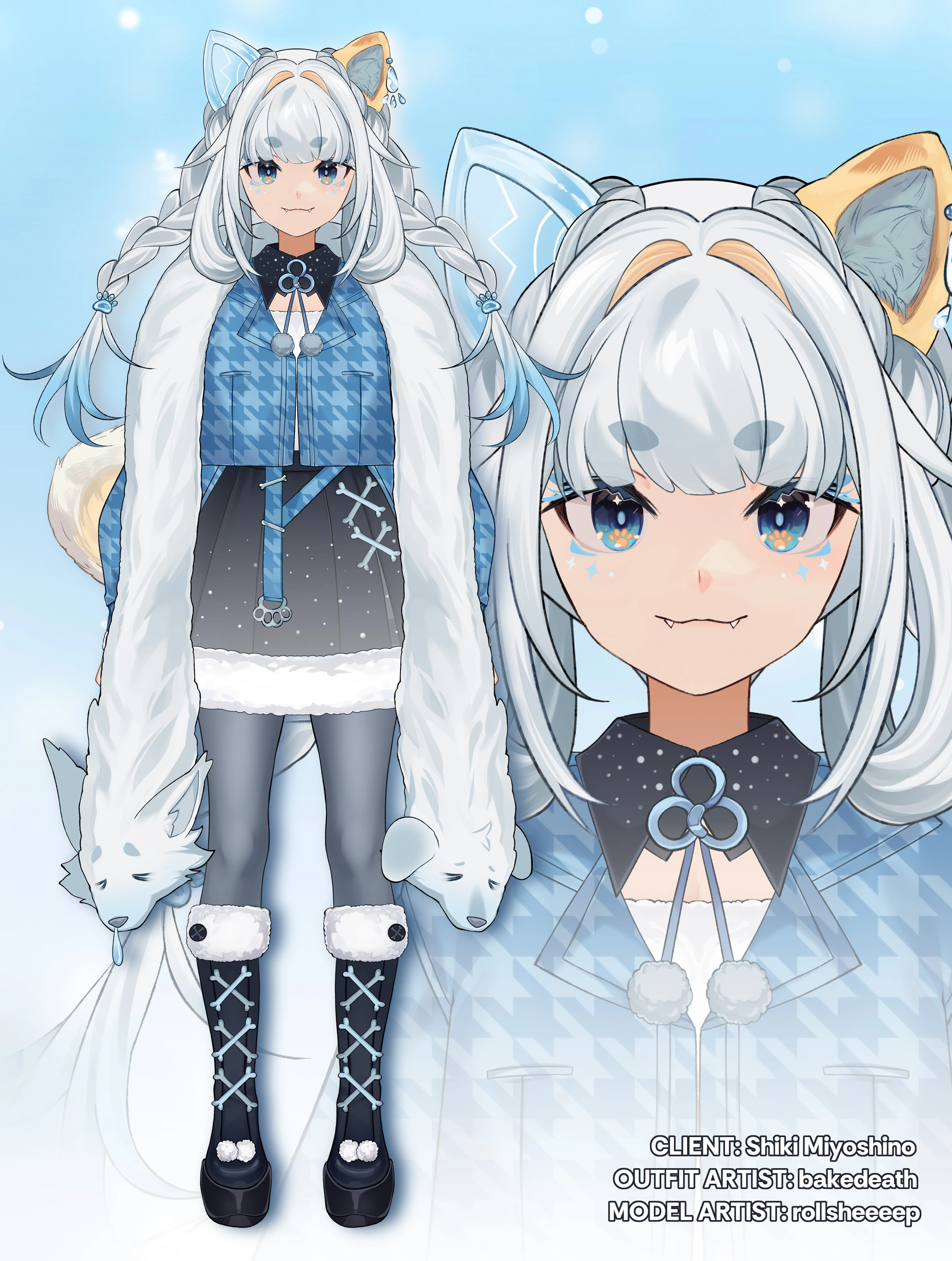 Sled Dog Shiki model<br>by bakedeath