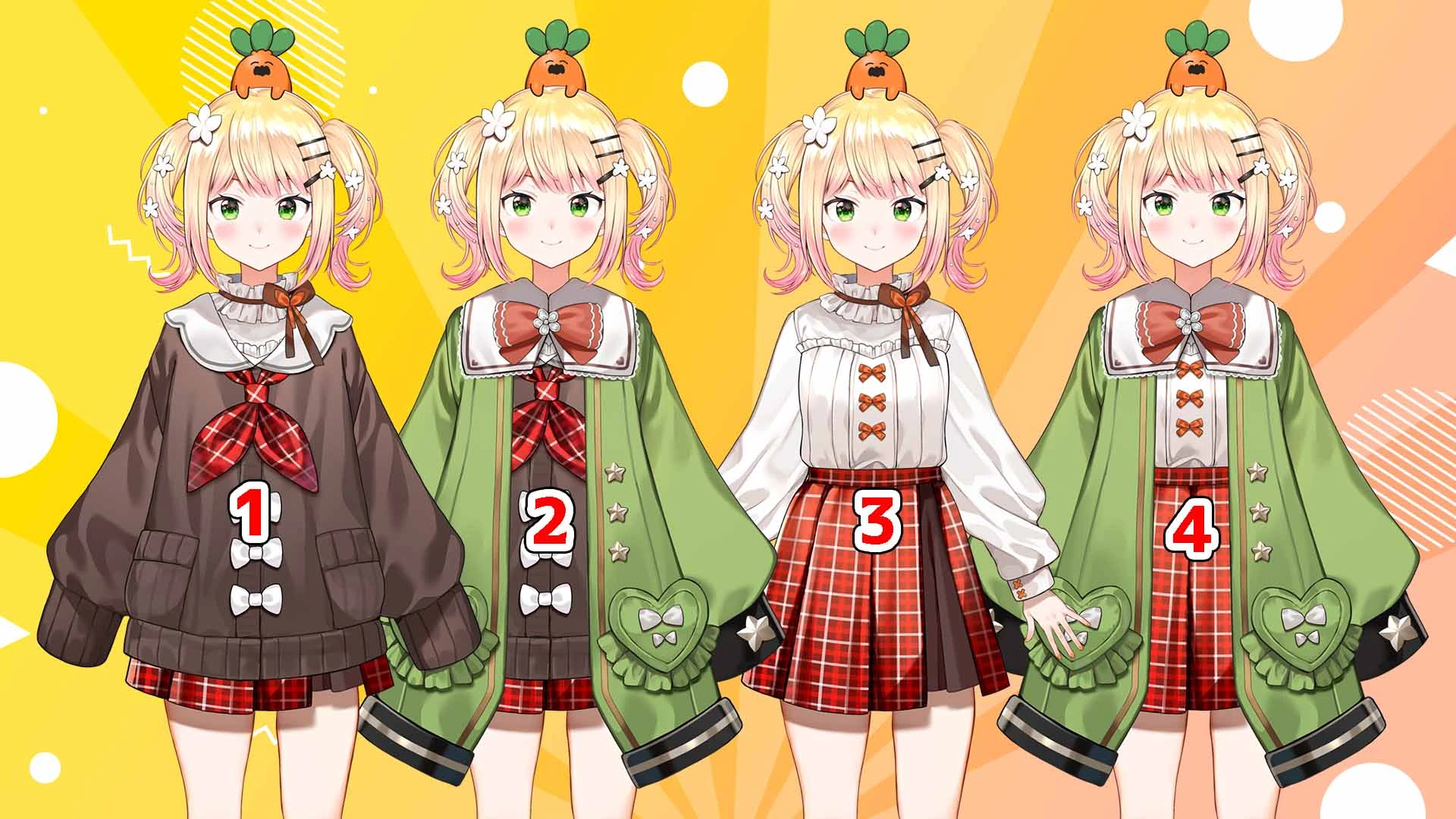 Second Costume Variants