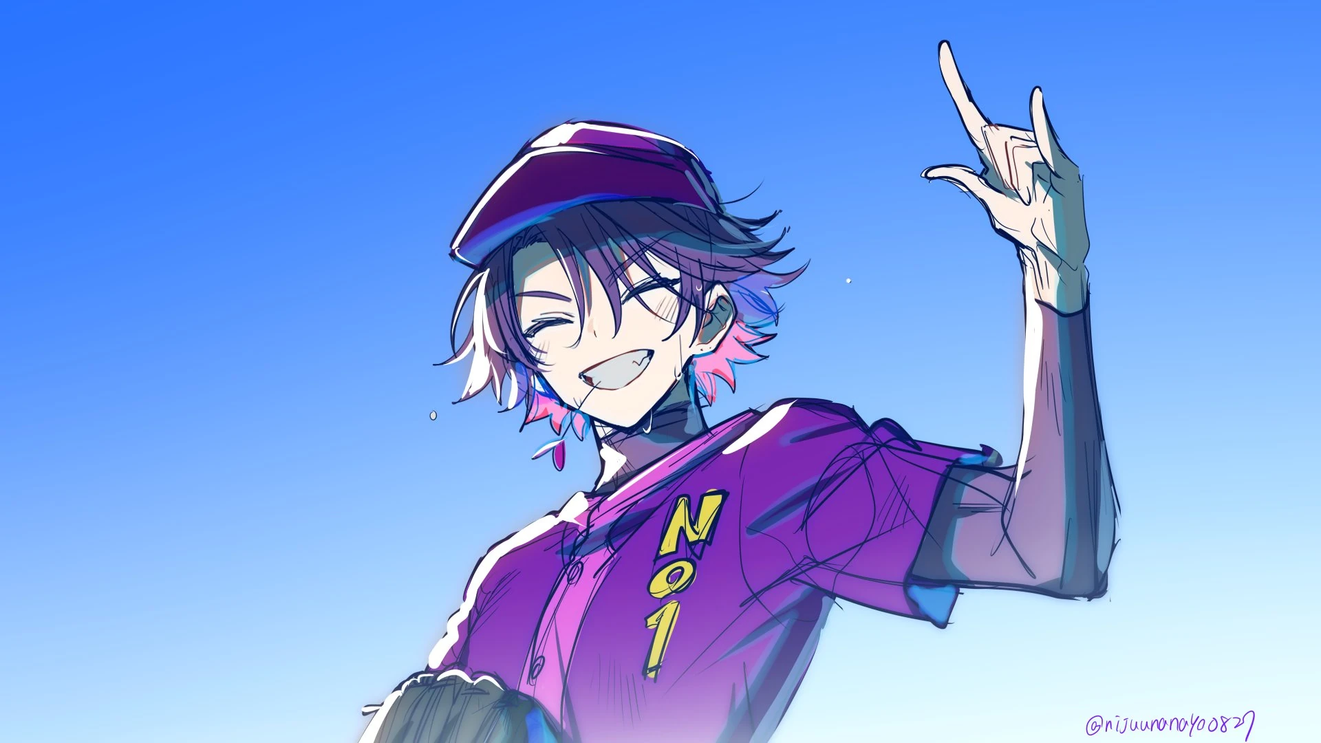 NIJISANJI Koshien 2024 Illustration<br>by Ninahachi