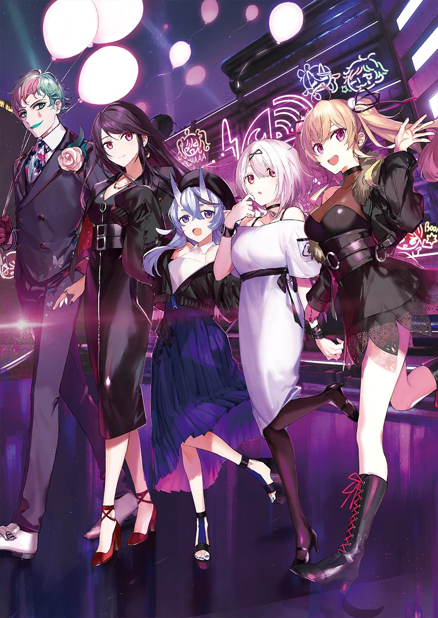 NIJISANJI Japan Tour 2020 Shout in the Rainbow Zepp Nagoya Illustration<br>by hou