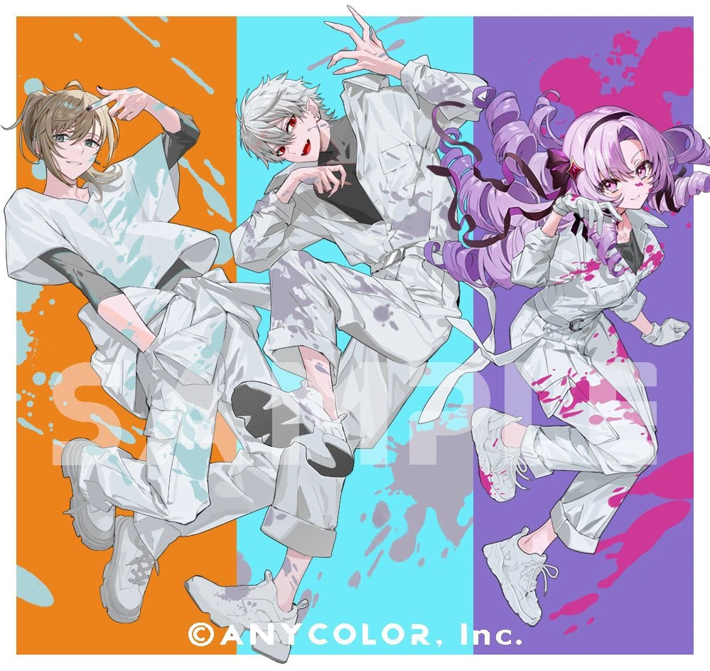 ASAP CLUB x NIJISANJI Illustration by Lowro