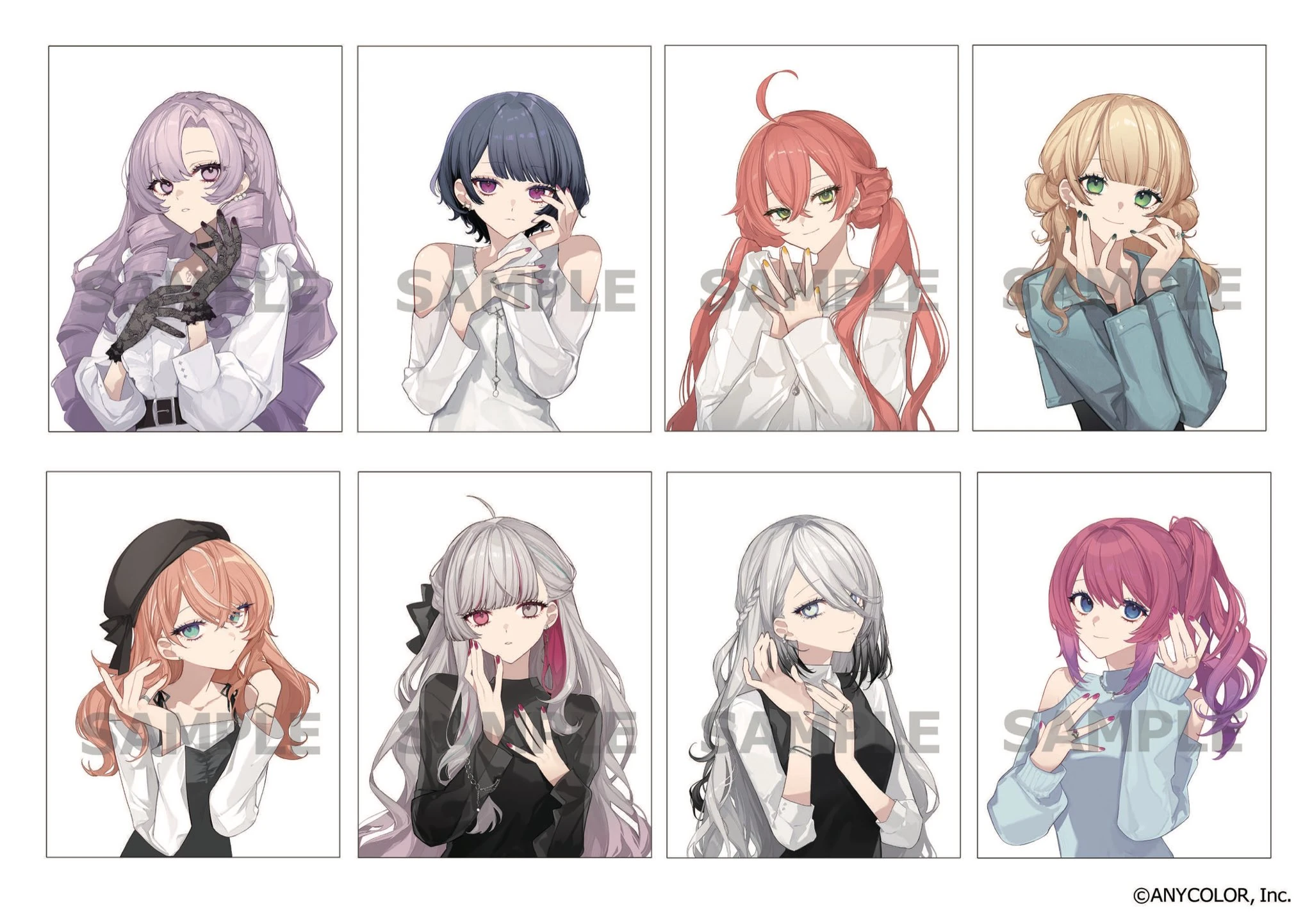 Dinamis 24 Nail Collection Illustration<br>by Comori