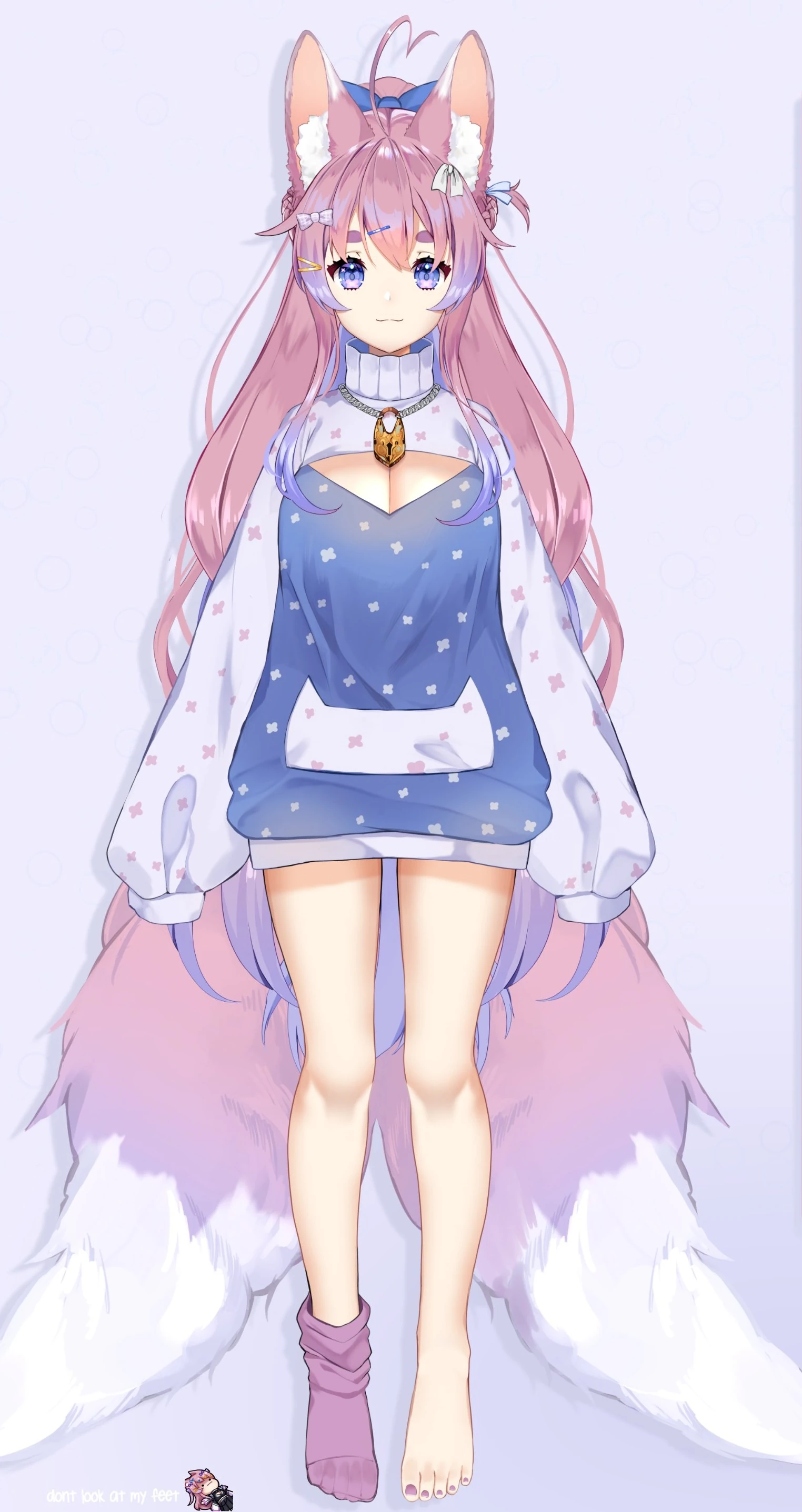 Fox Girl Sweater Outfit