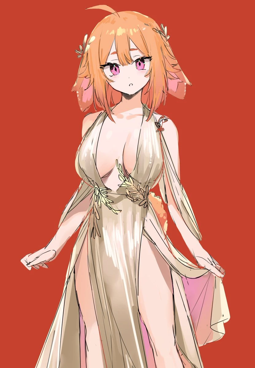 Harvest Goddess Bunny Concept Art by NeonBeat