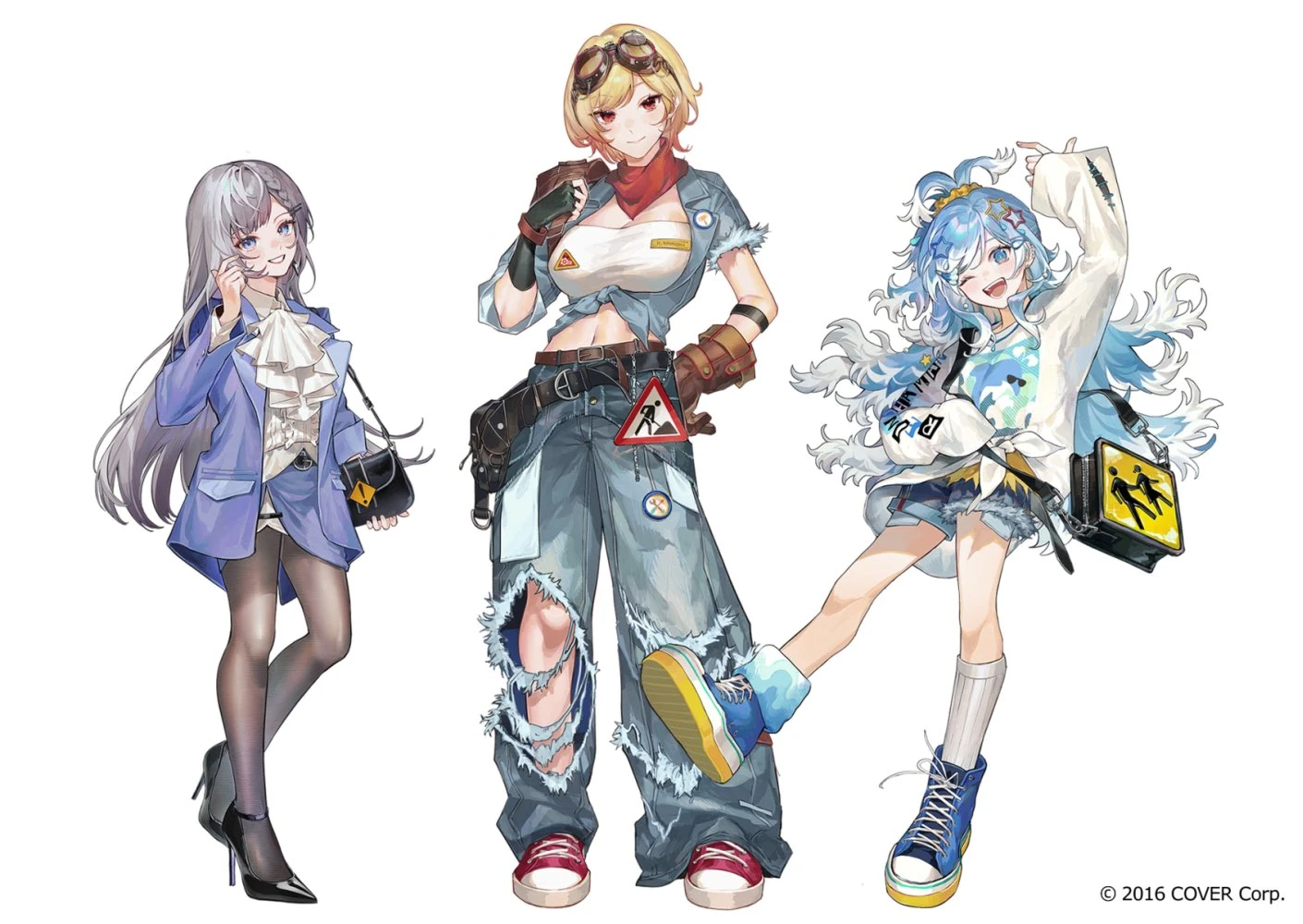 hololive Indonesia 4th Anniversary re4ge Key Visual<br>by mint-tan