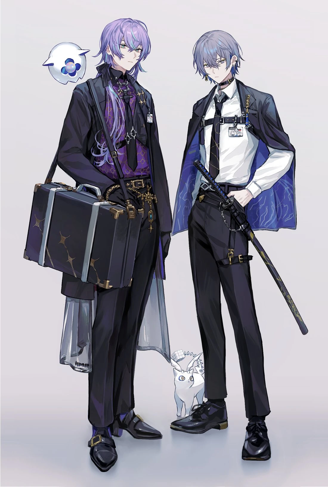 Hoshirube Sho and Koyanagi Rou by saino