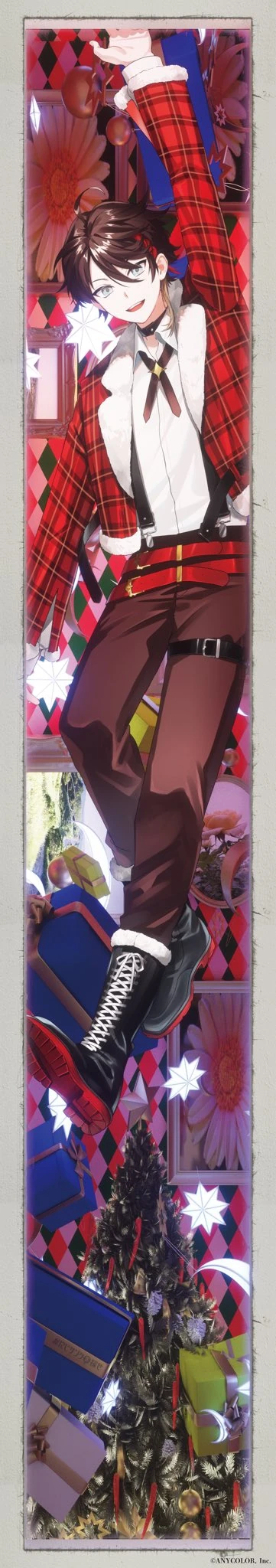 "FIND NIJISANTA"<br>Illustration by REO