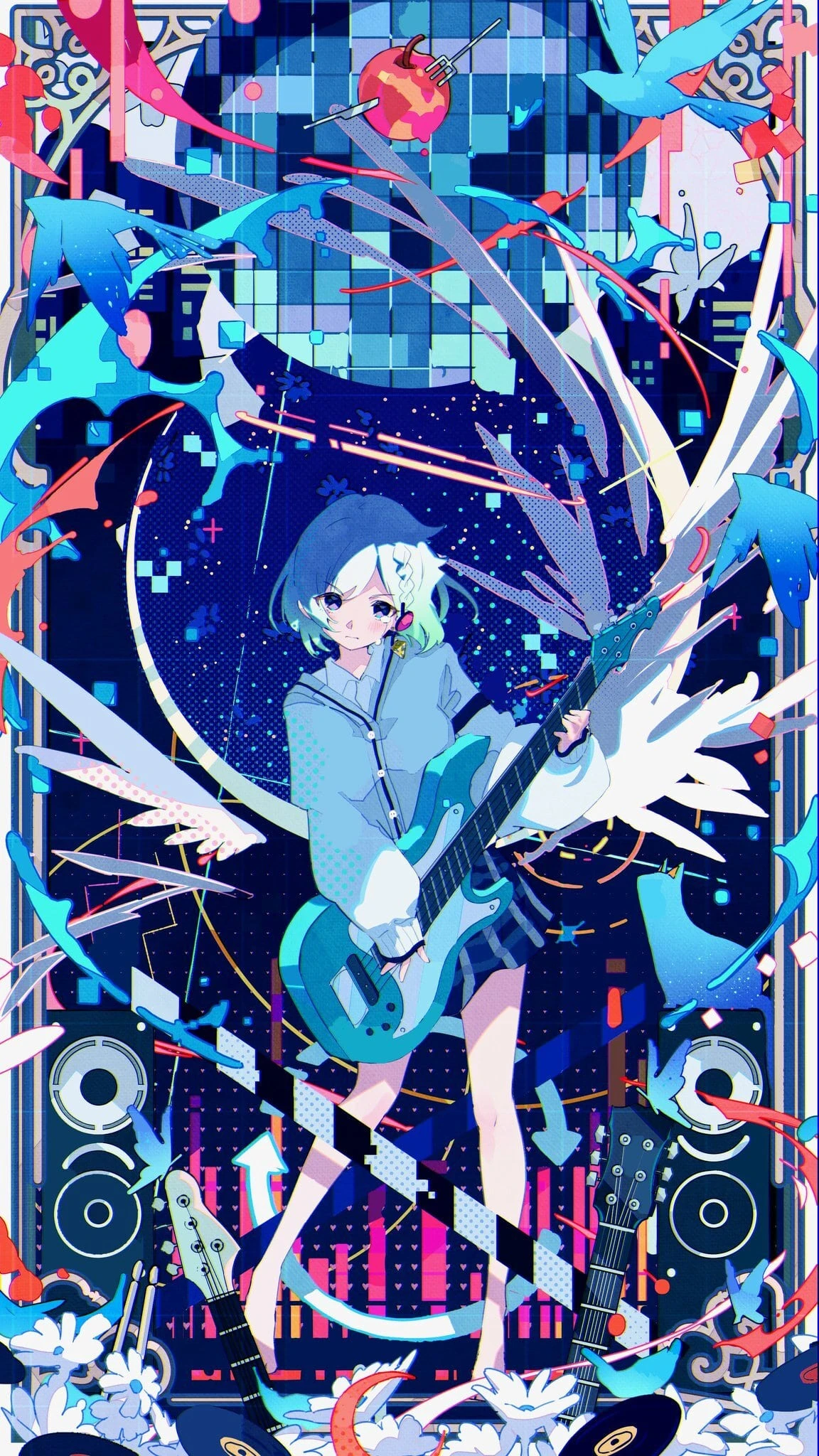 ONLINE LIVE『Re:BoRn:』Key Visual<br>by [https://x.com/nishinoda/status/1842852029519347926 Nishinoda]