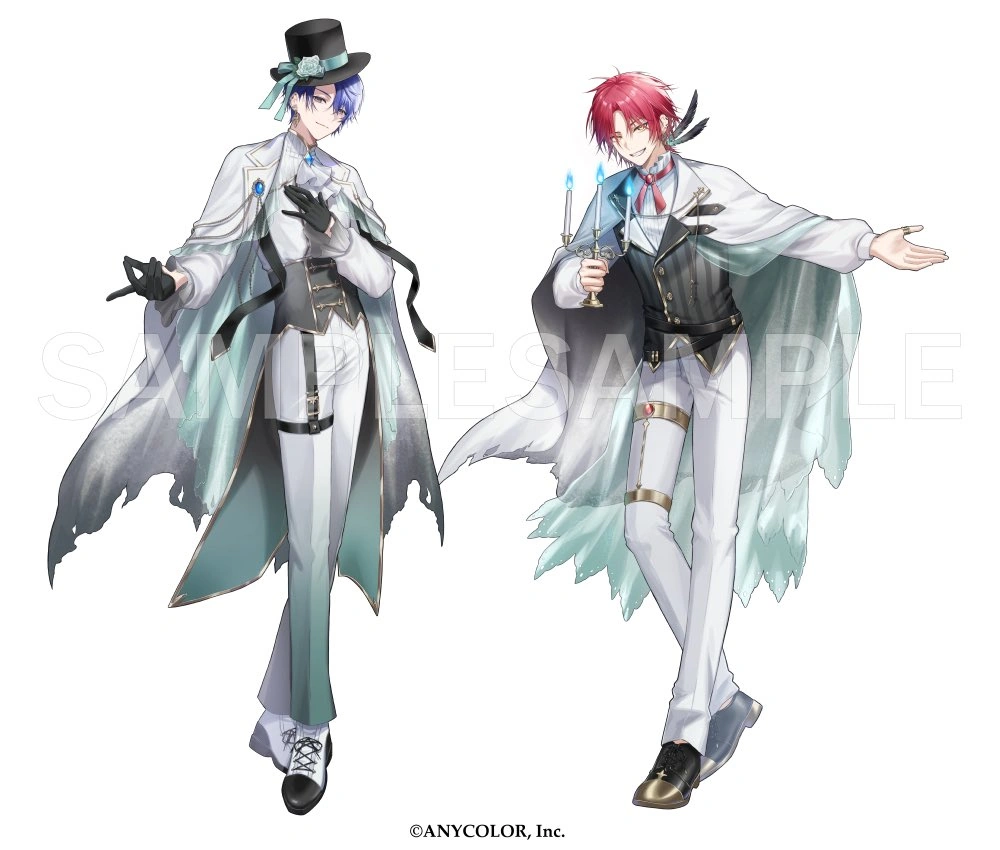 NIJISANJI Halloween 2024 Goods Illustration<br>by Kawa