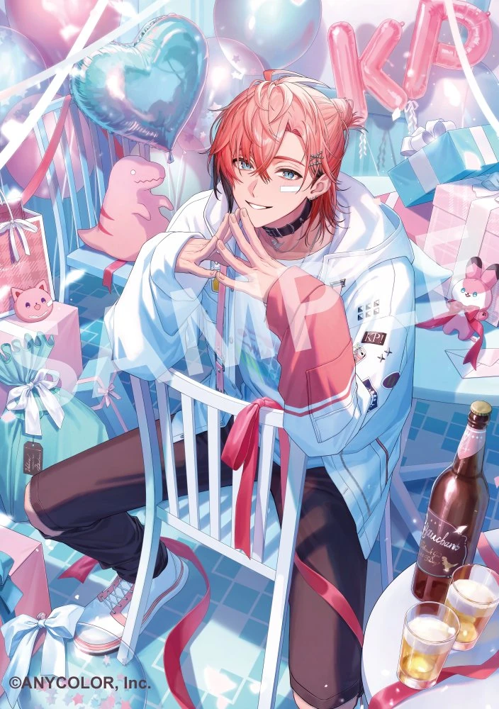 Akagi Wen 2025 Birthday Goods and Voice Illustration <br>by Re*non