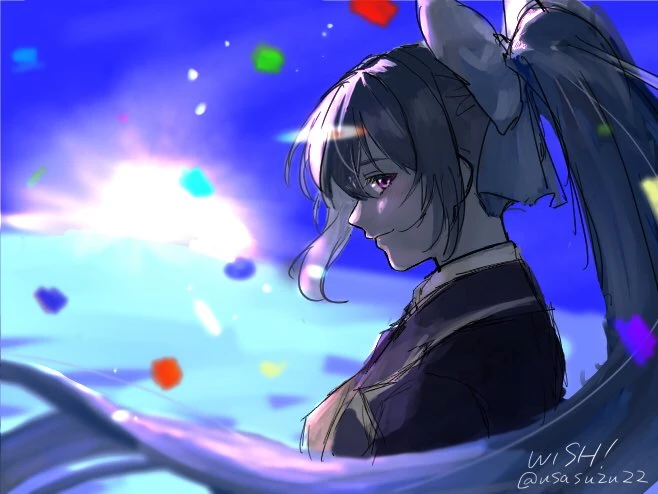 WISH! Illustration<br>by usasuzu