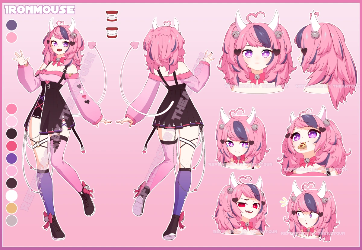 "Season 2" Character design sheet by TheArtGun