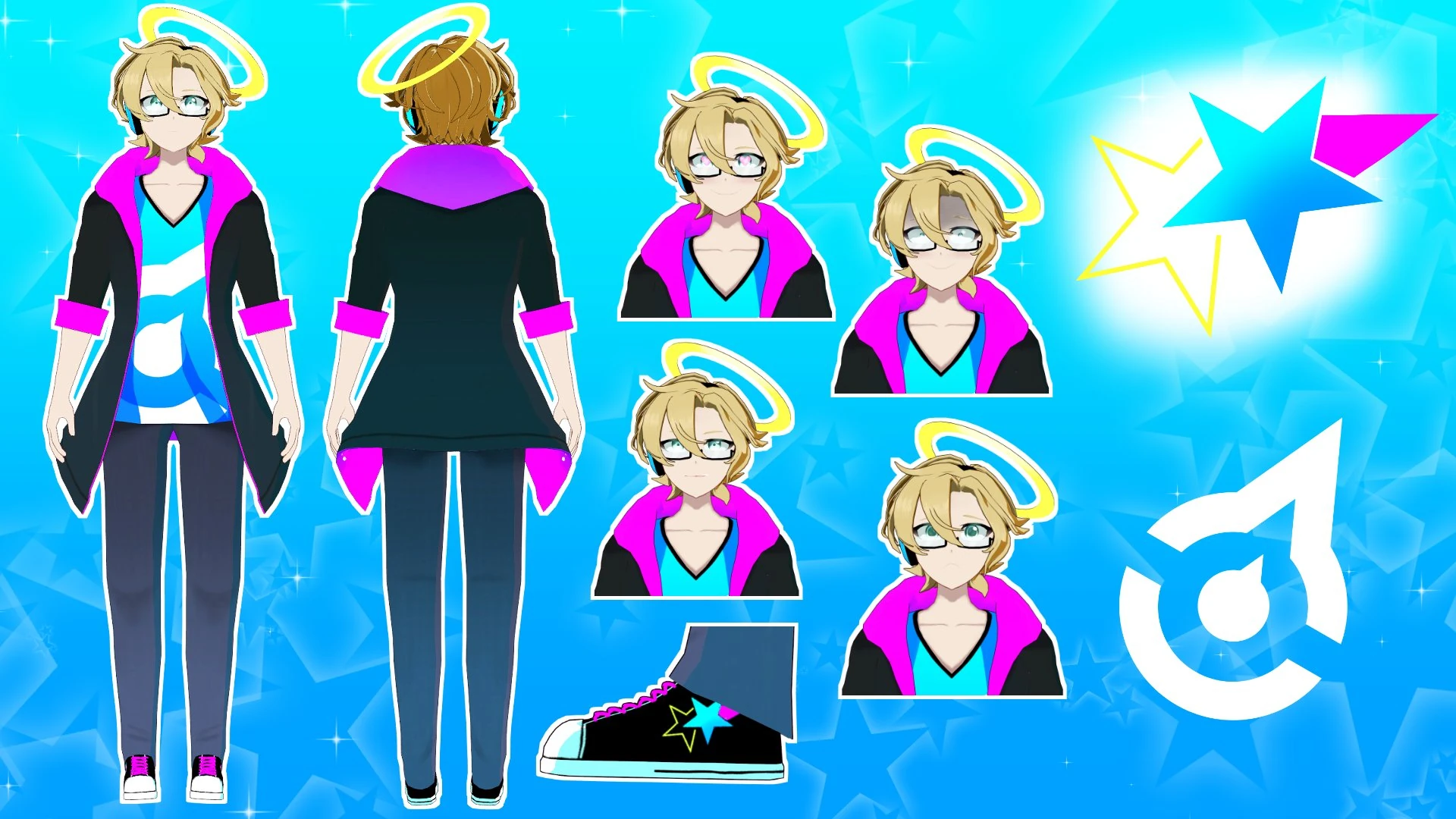 2021 3D Model Reference Sheet<br>by ItsAnEmi