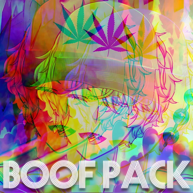 Aethel on the cover of his 2022 single Boof Pack