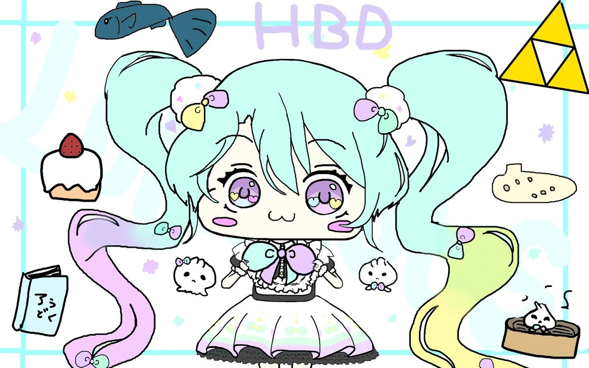 2023 Birthday Commemorative Illustration<br>by [[Mew Garcia]]