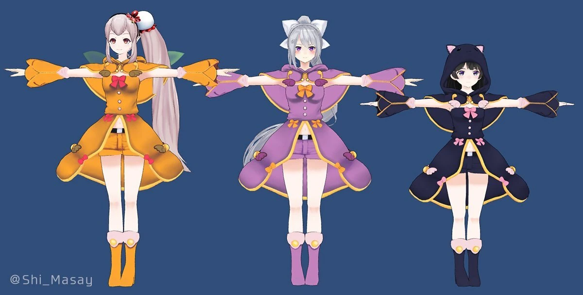 Mikaeru 3D Halloween Costume by Shimasay