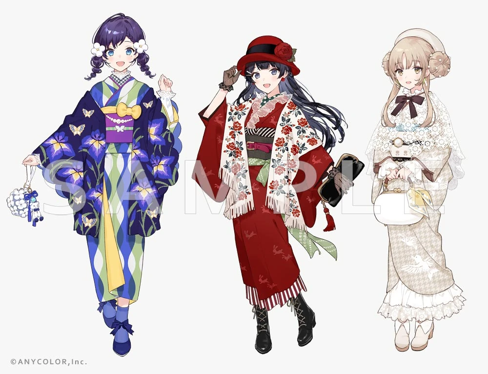 NIJISANJI Spring Modern Goods Illustration<br>by Horiizumi Inko